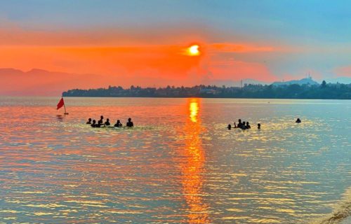 beautiful Lake Kivu in Rwanda