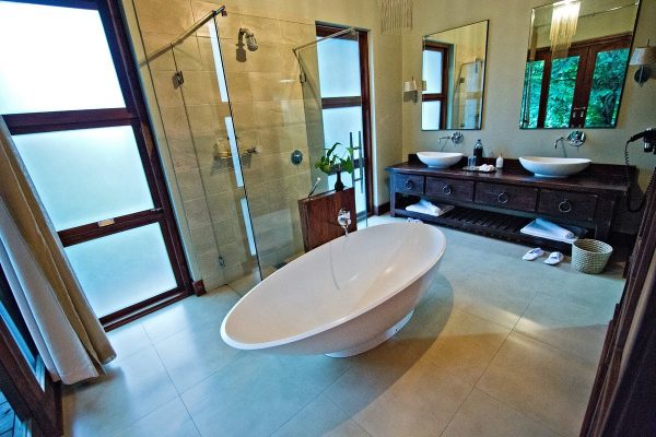 the egg shaped bath Lake Duluti Lodge the egg shaped bath Lake Duluti Lodge