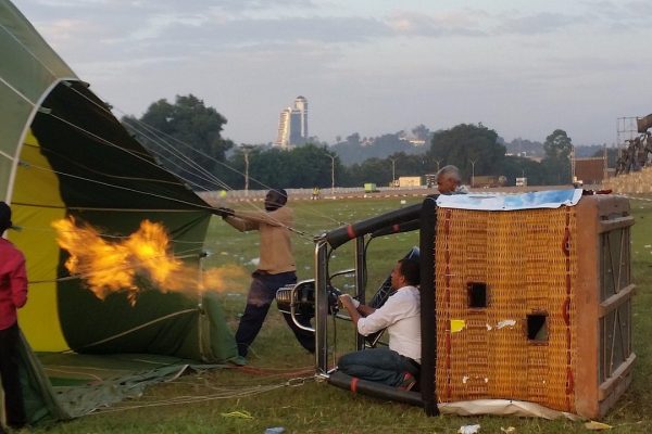 Hot Air Balloon Safari in Uganda