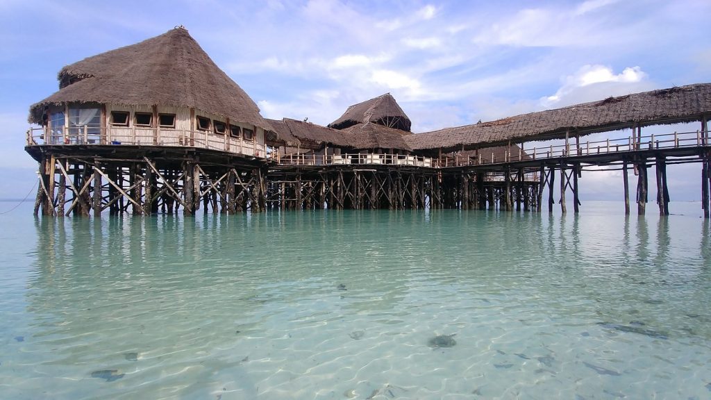 Kendwa beach in Zanzibar