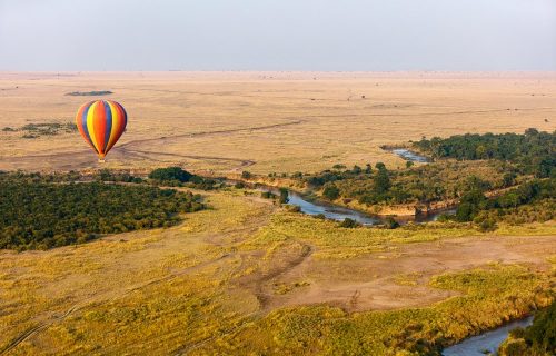 Masai Mara ballooning