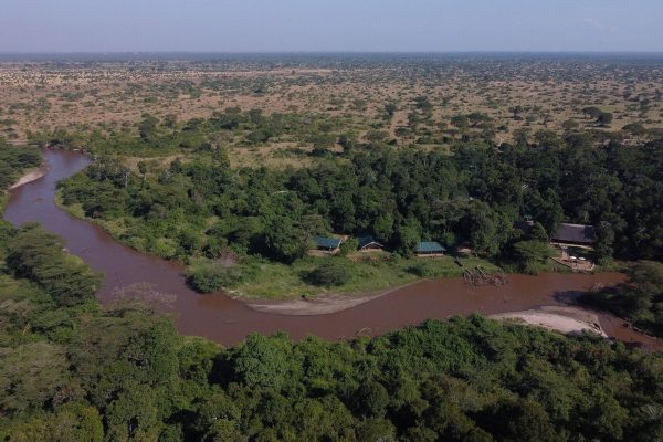 from-above-and-inside - Ishasha Wilderness Tented Camp