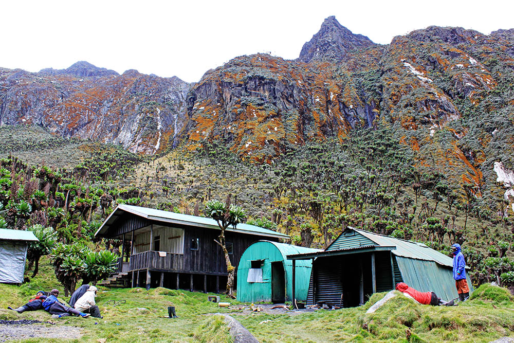 Bujuku Hut - Rwenzori trekking