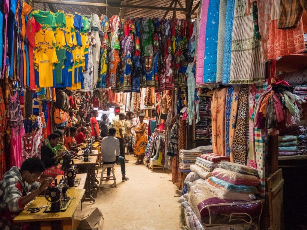 Craft centers and markets in Kigali