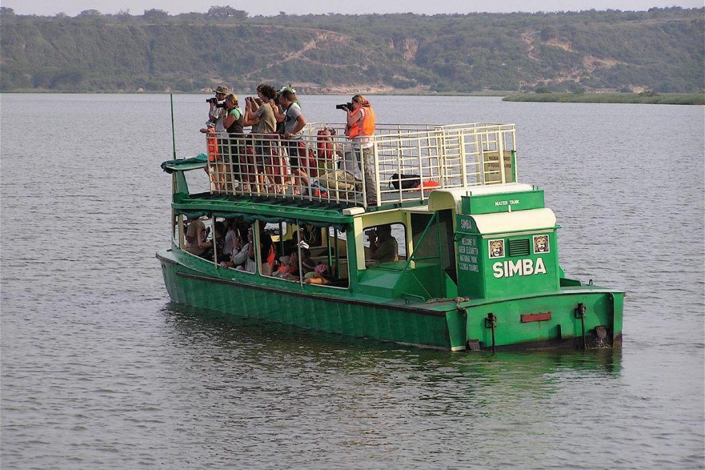Kazinga channel boat cruise
