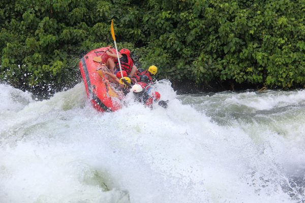 rafting on the Nile in Jinja Uganda
