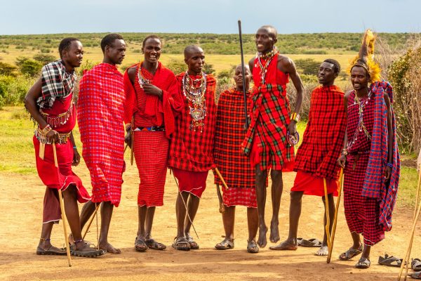 the Maasai people of Kenya