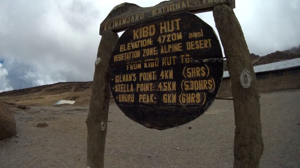 Kibo Hut Kilimanjaro
