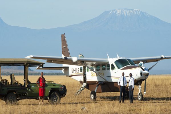 Kenya flying safari.