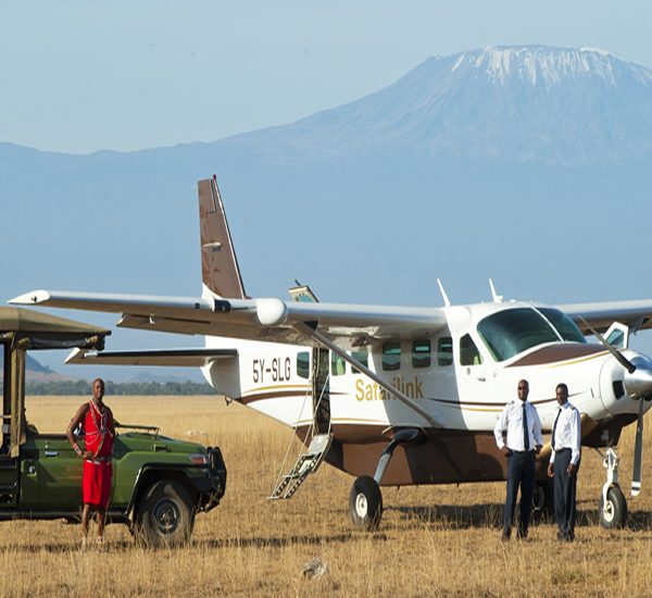 Kenya flying safari.