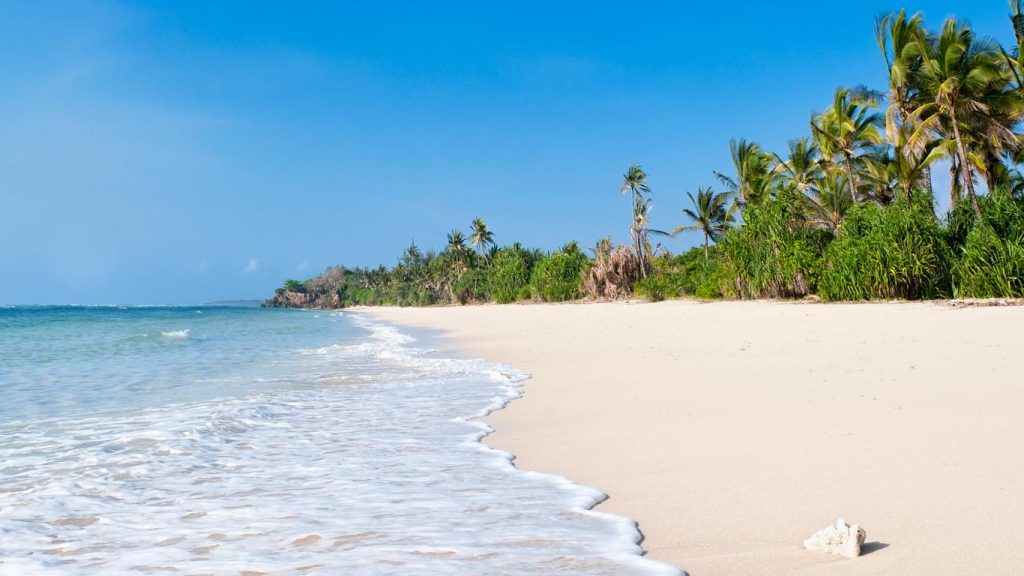 Diani beach in Mombasa