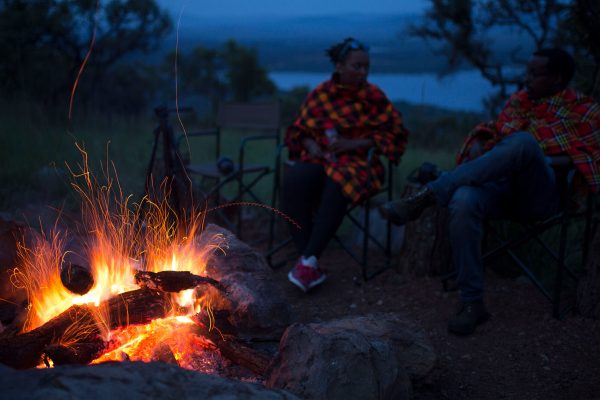 Camping in Akagera National Park