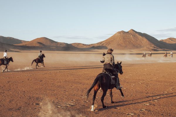 Horseback Safari in Namibia