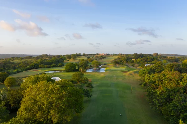 Golfing in Kenya