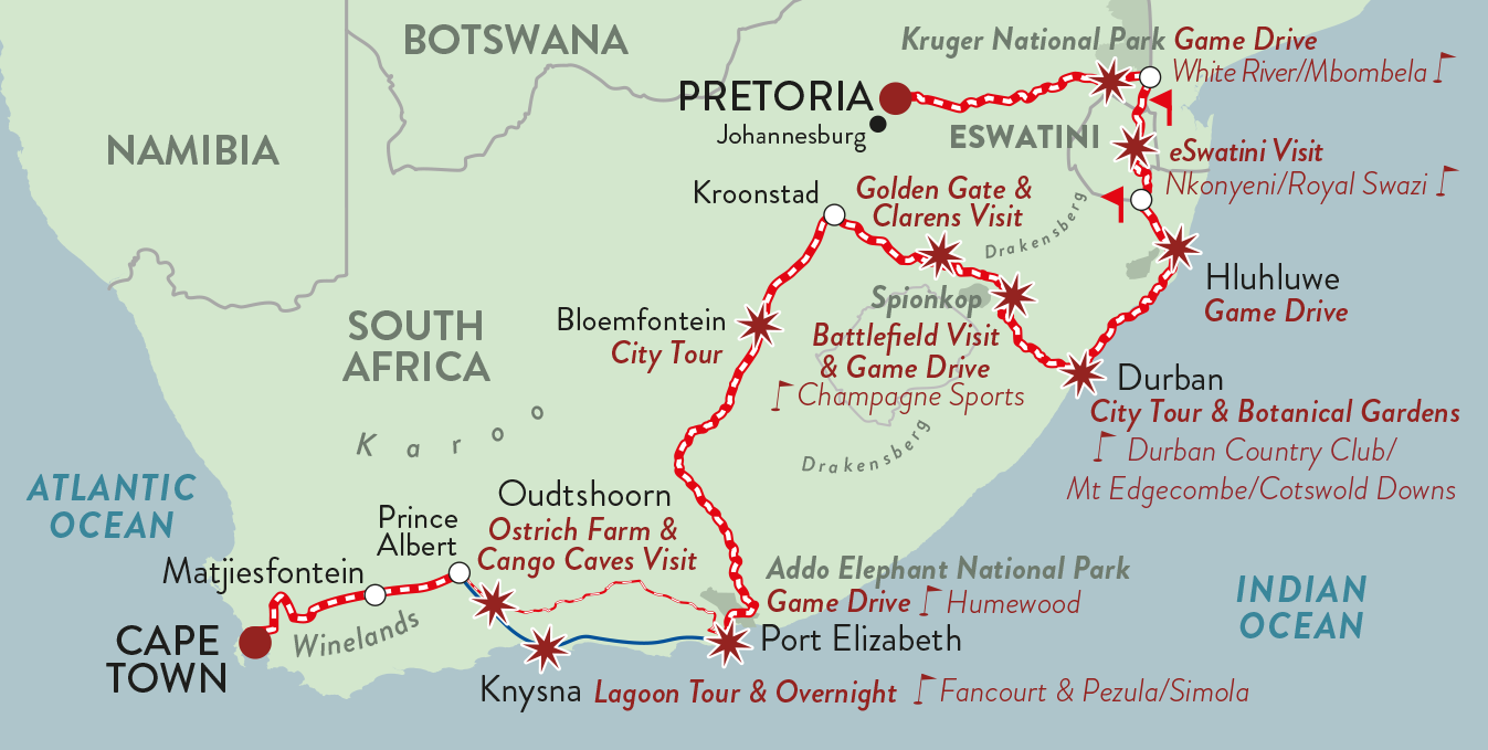 African Collage - Rovos Rail