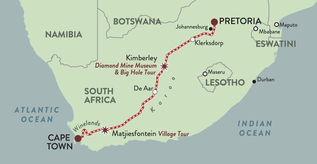Cape Town. - Rovos Rail