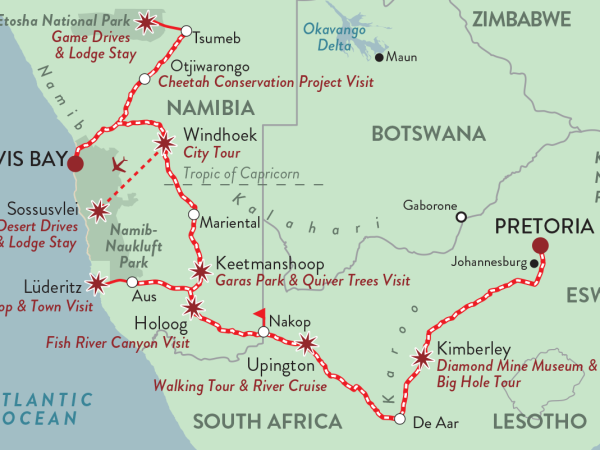 Namibia Safari - Rovos Rail