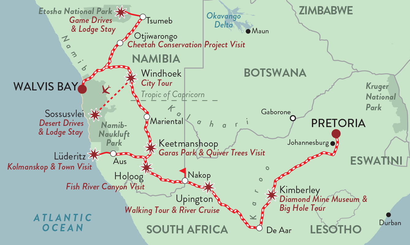 Namibia Safari - Rovos Rail