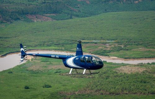 fly-in in gorilla trek Rwanda