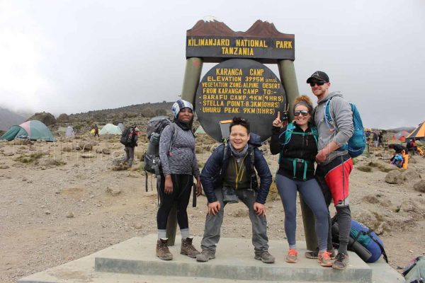 Lemosho Route 8 Days
